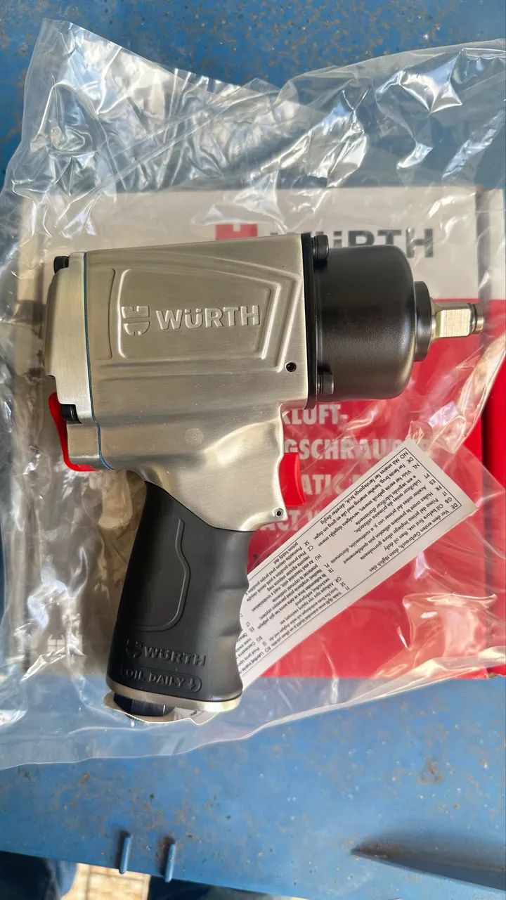 Kit 4 Ferramentas pneumáticas para oficina mecânica