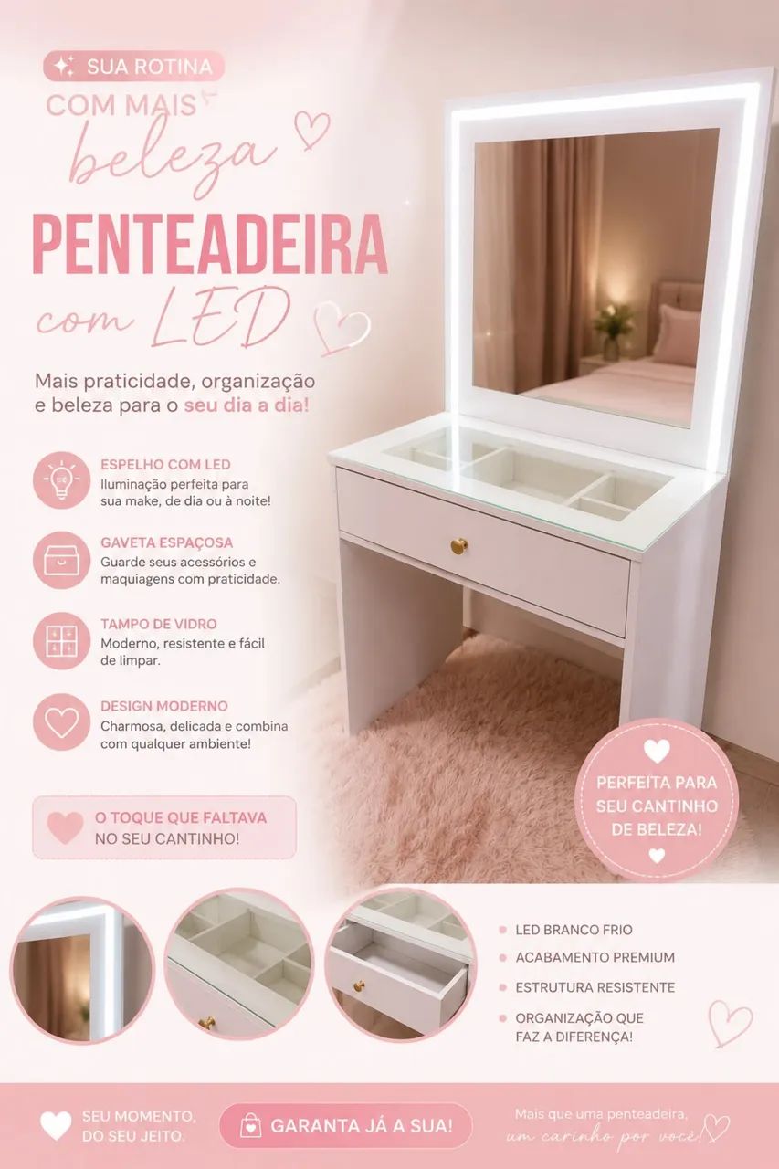 Penteadeira camarim 