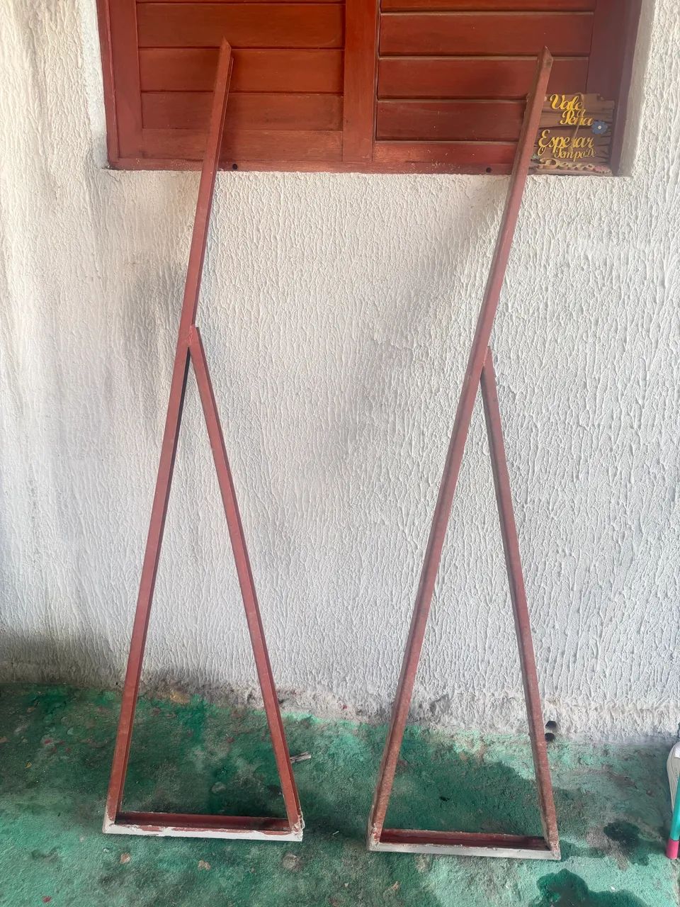 Mão francesa  de barra de ferro reforçada  - Foto 2