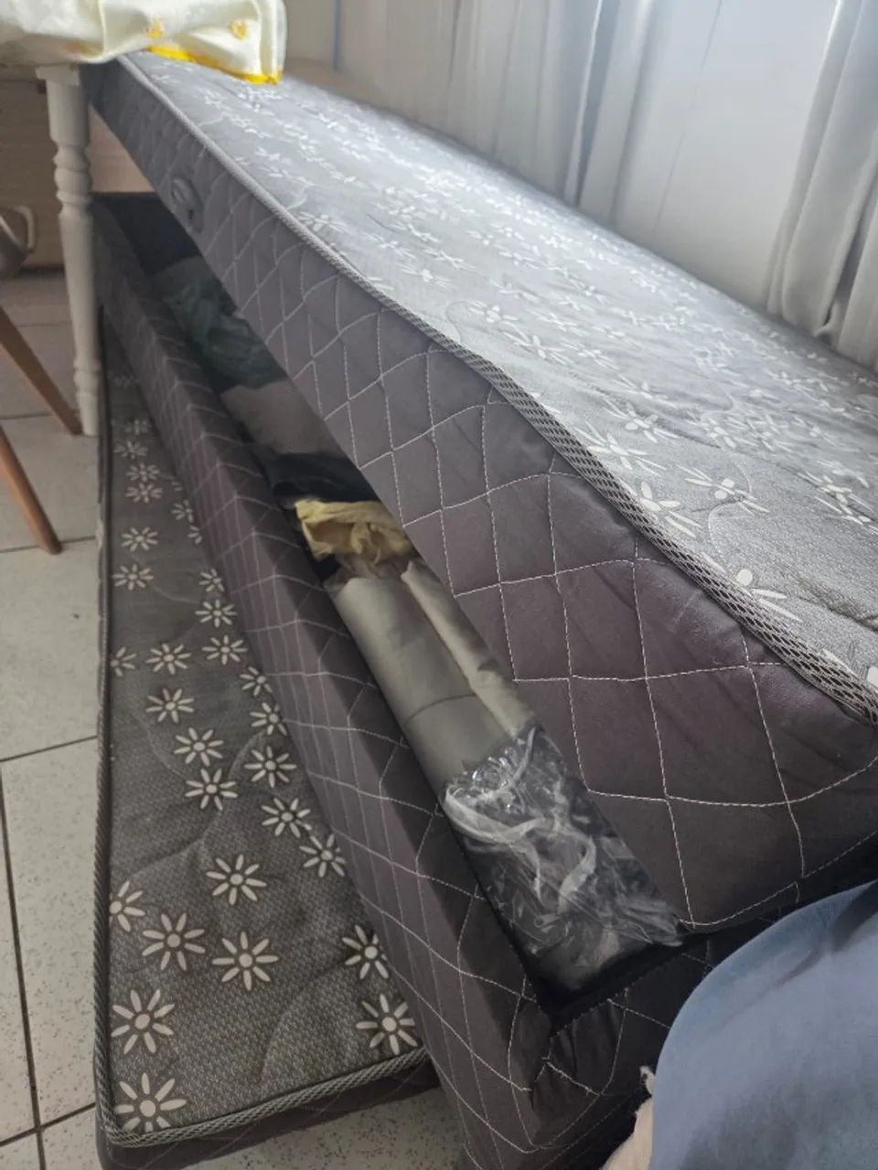Cama box conjugado solteiro  - Foto 4