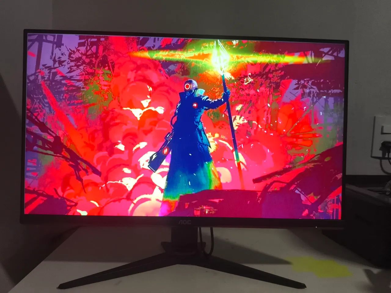 Monitor gamer AOC 27 Sniper 75hz - Foto 4