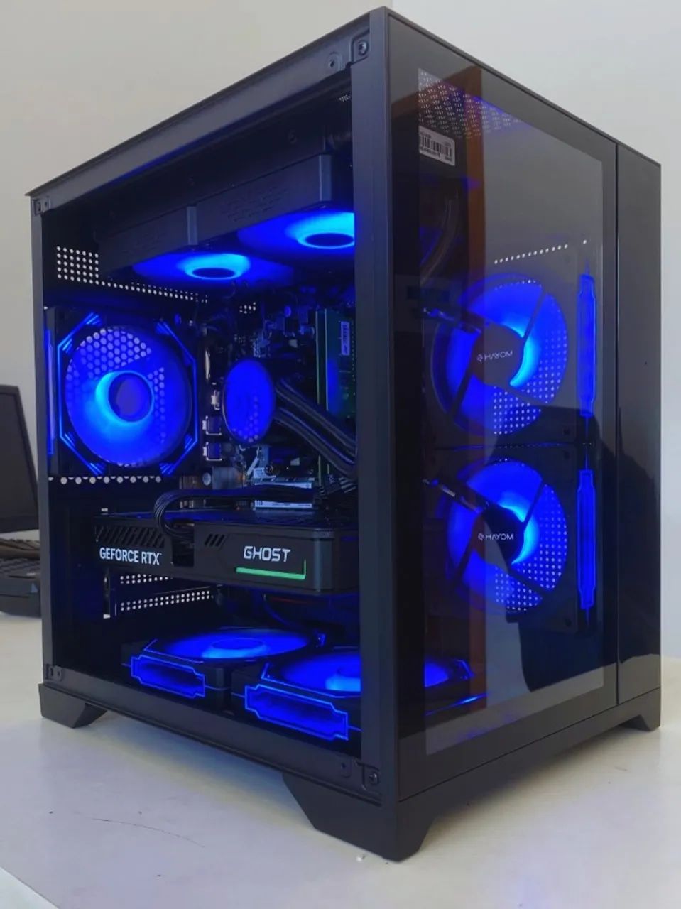 Pc Gamer Aquario Ryzen 7 5700x 32gb ram ssd nvme 1tb rtx 3060 12gb- Loja física