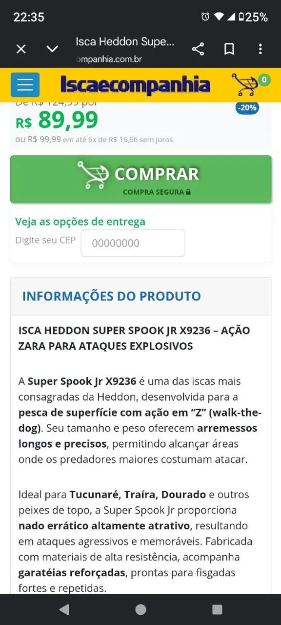 Iscas artificiais Heddon e Nelson nakamura  - Foto 4