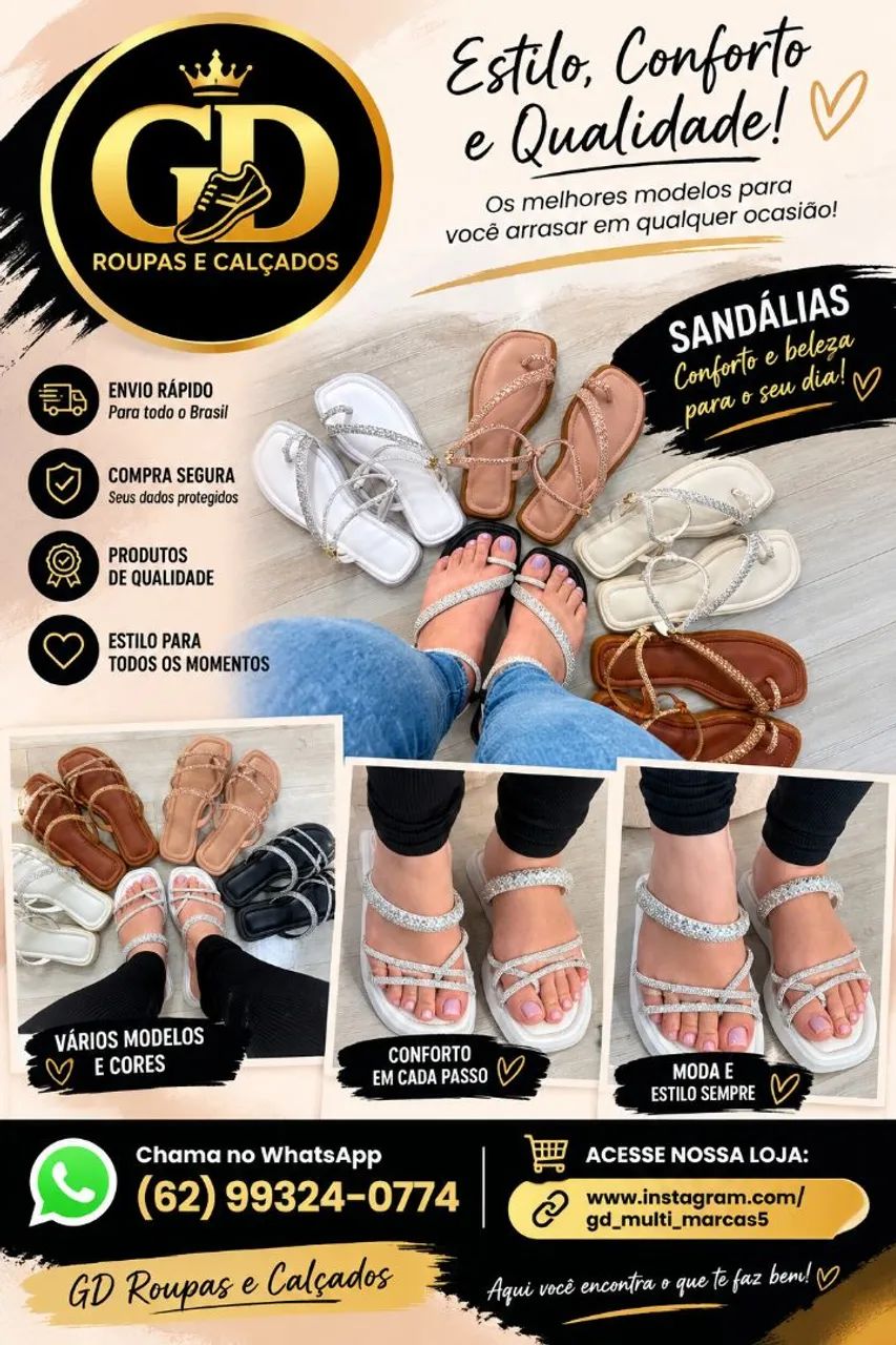 Lindas sandálias ?