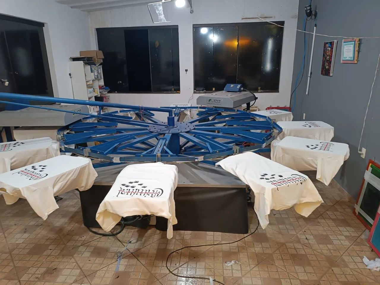 Carrossel Semi automático para serigrafia - Foto 3
