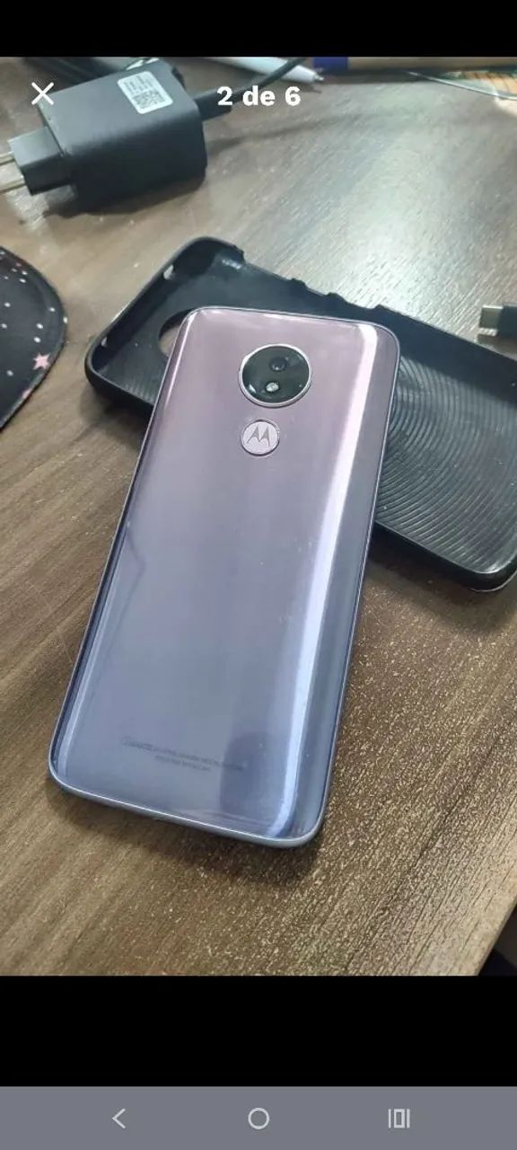 Moto G7 Power lilás 