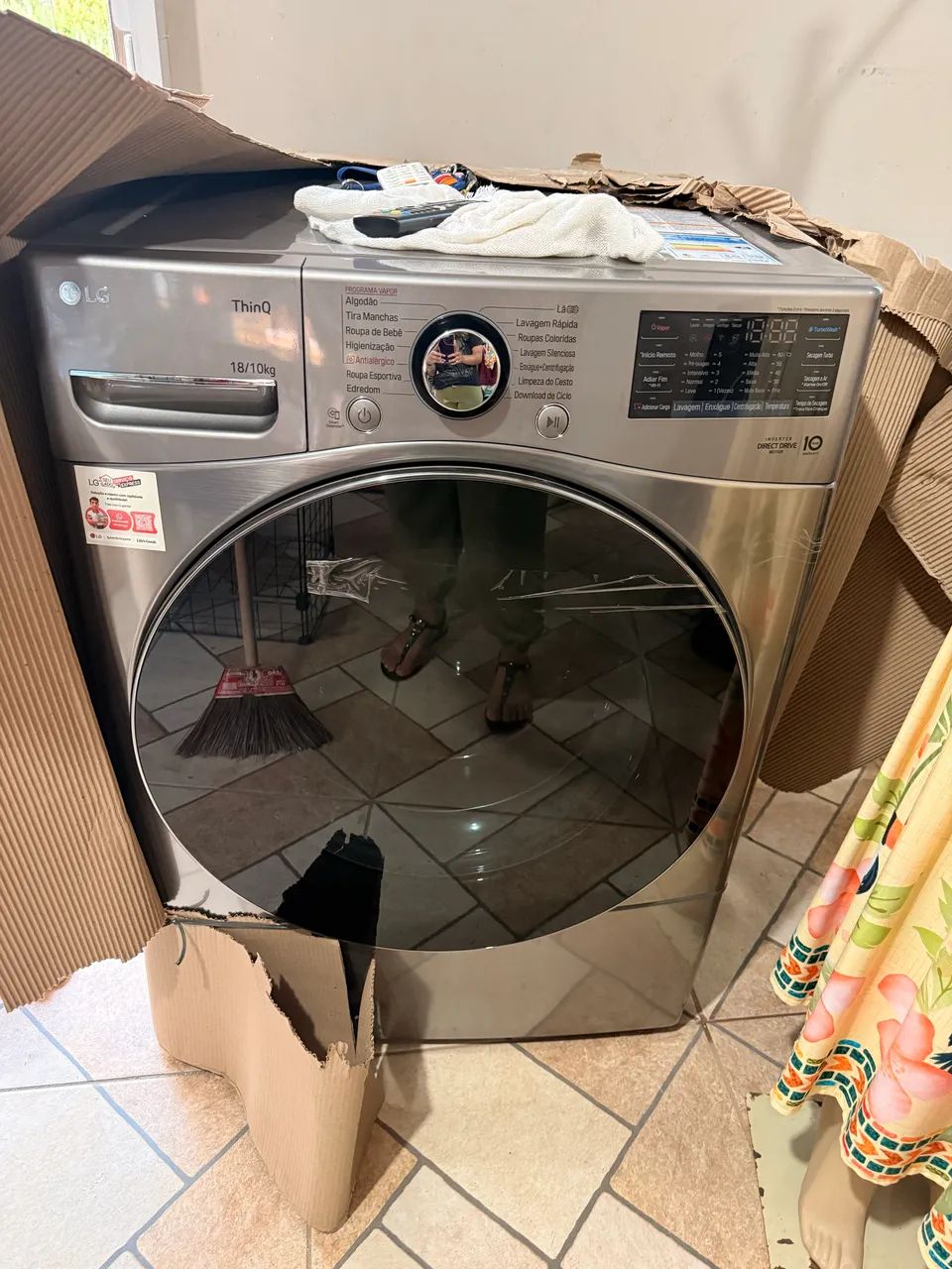 Lava e Seca LG 18KG - Foto 4