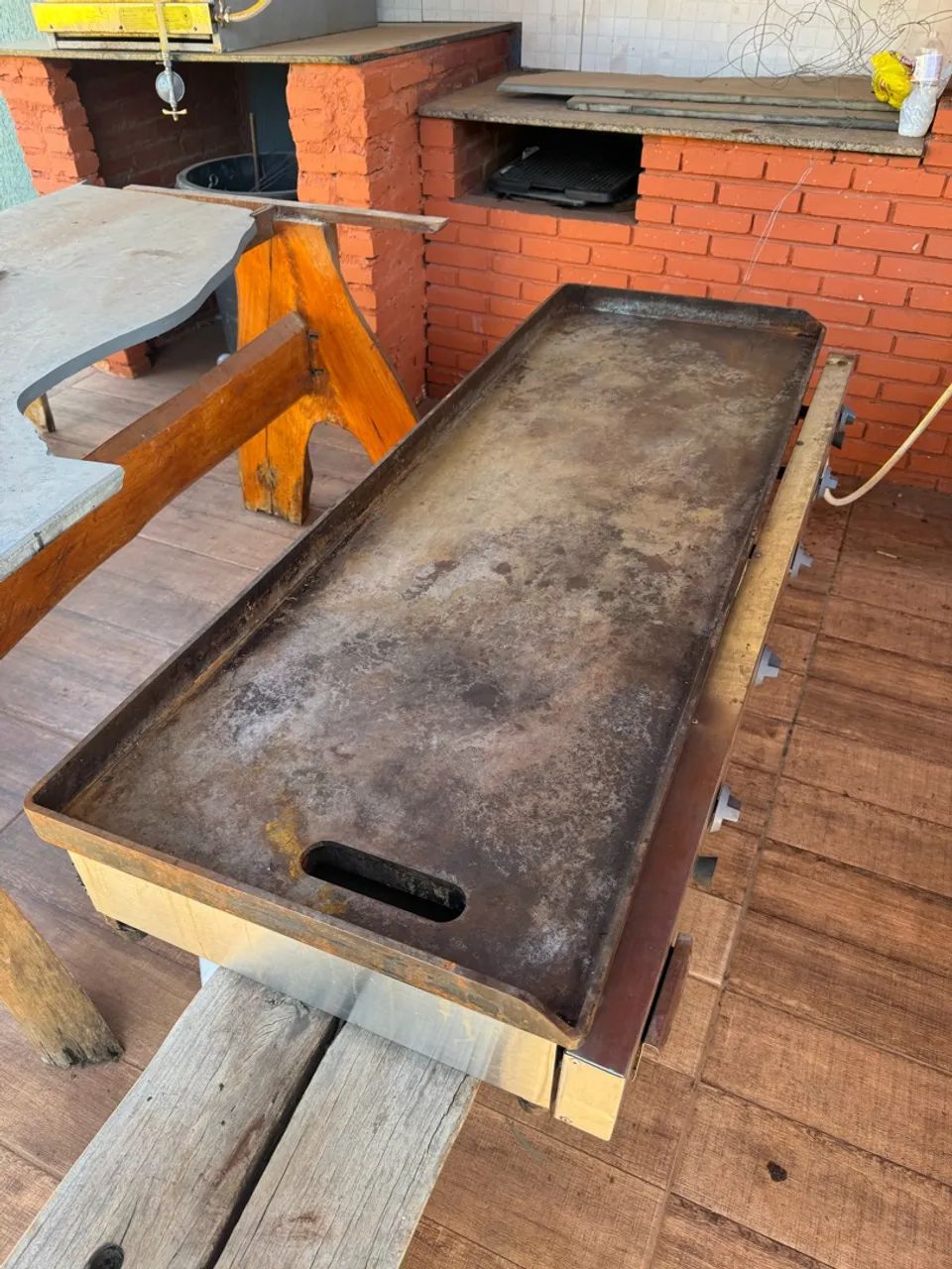 Chapa de lanche 150CM  - Foto 3