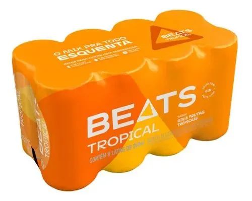Beats Tropical Lata 269ml Com 8 Unidades - Equipamentos Para