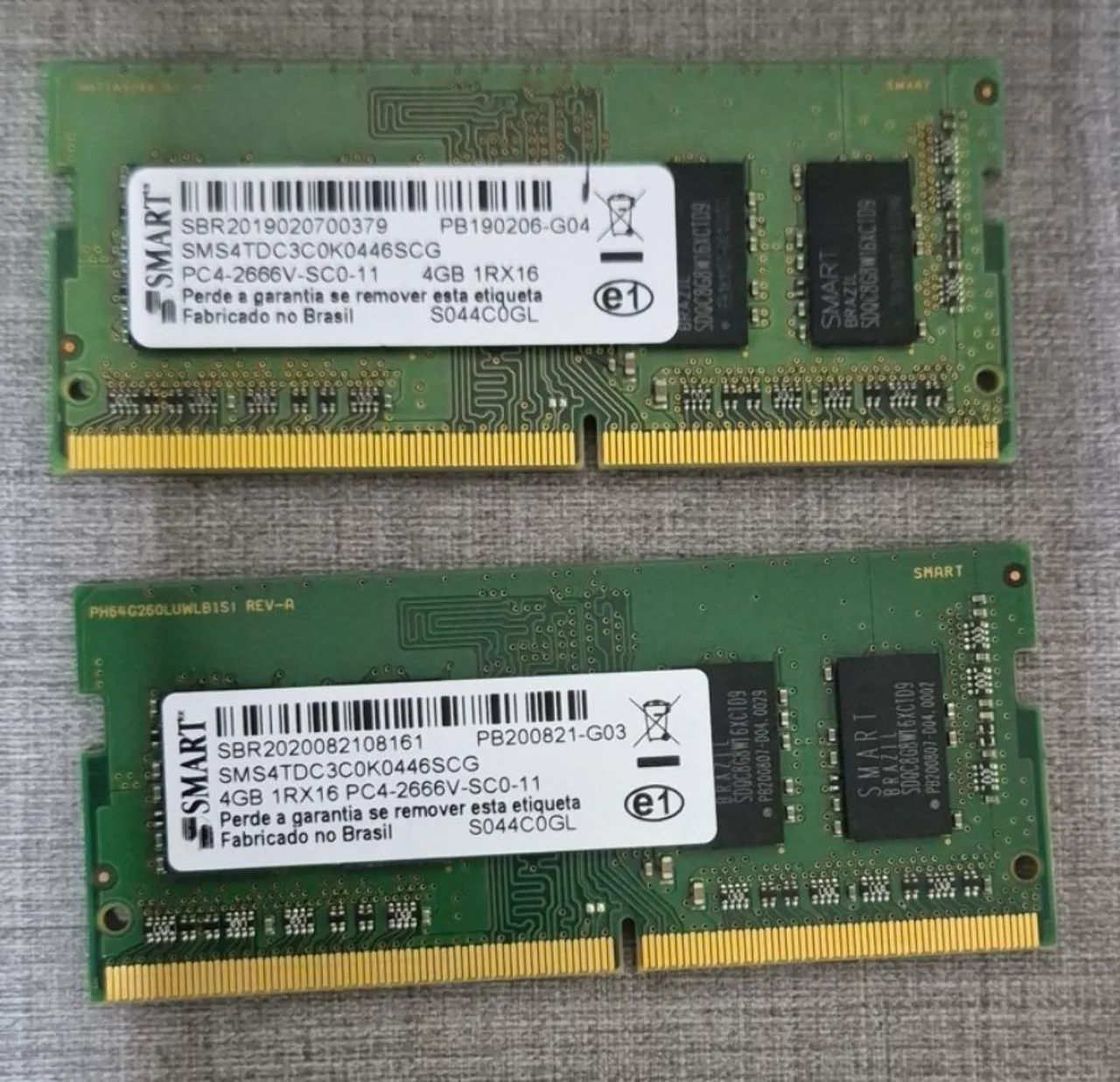 Memória DDR4 4GB 2666V - Peças de Hardware - Boqueirão, Curitiba