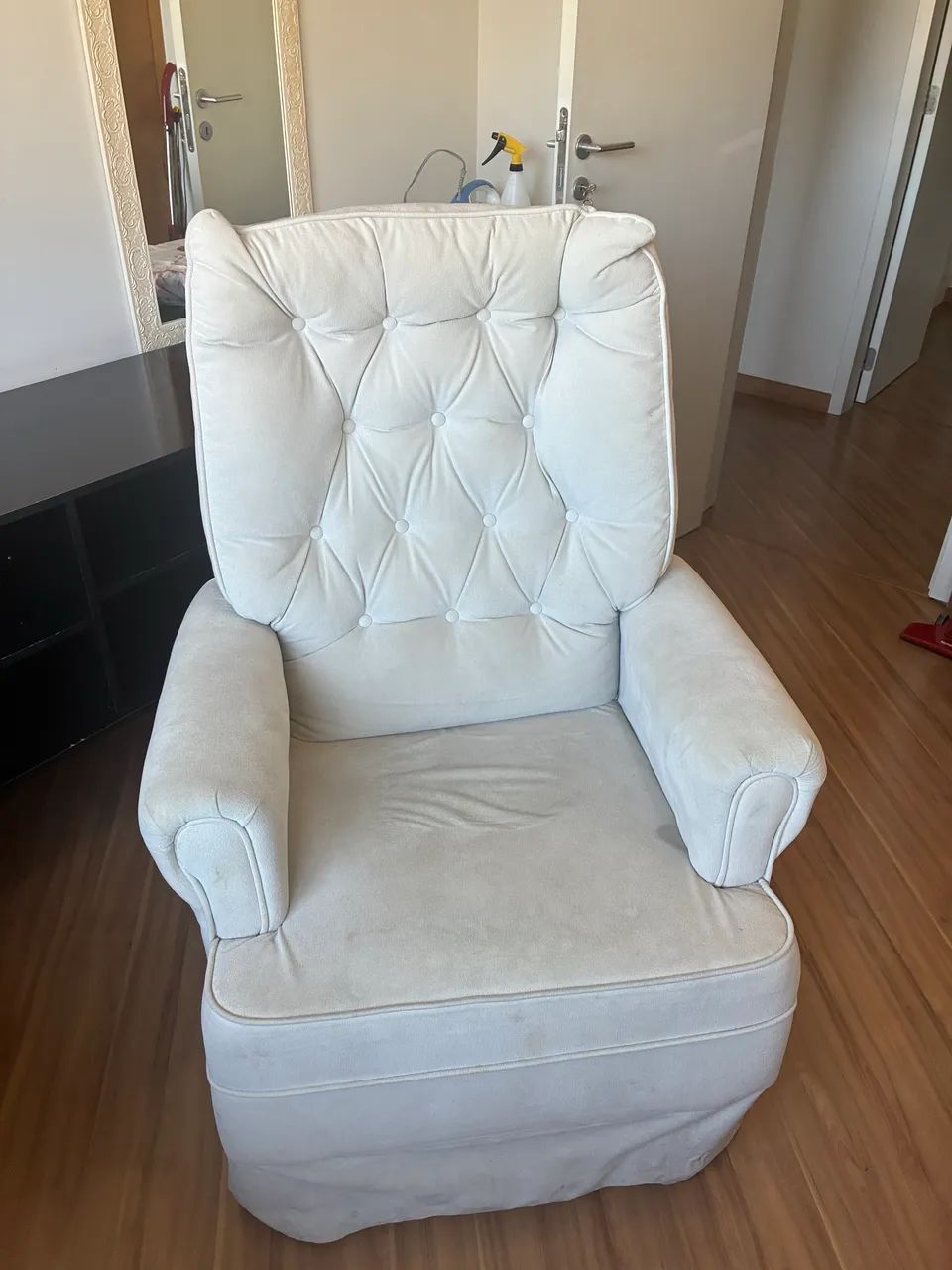 Poltrona amamentação de balanço 