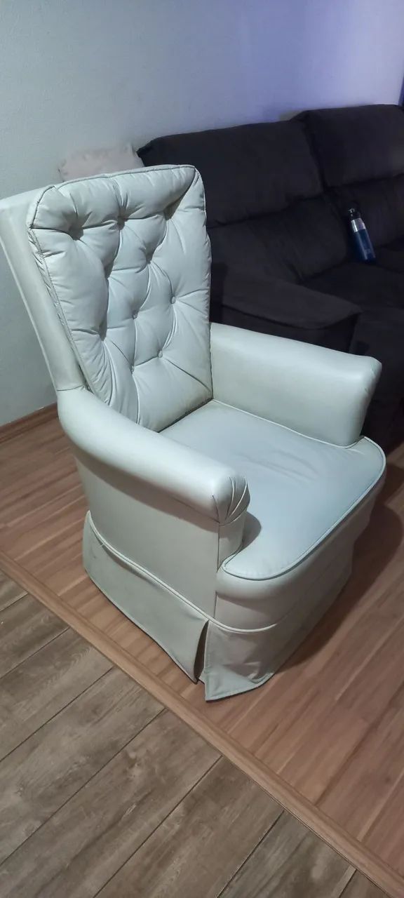 Poltrona amamentação com balanço 