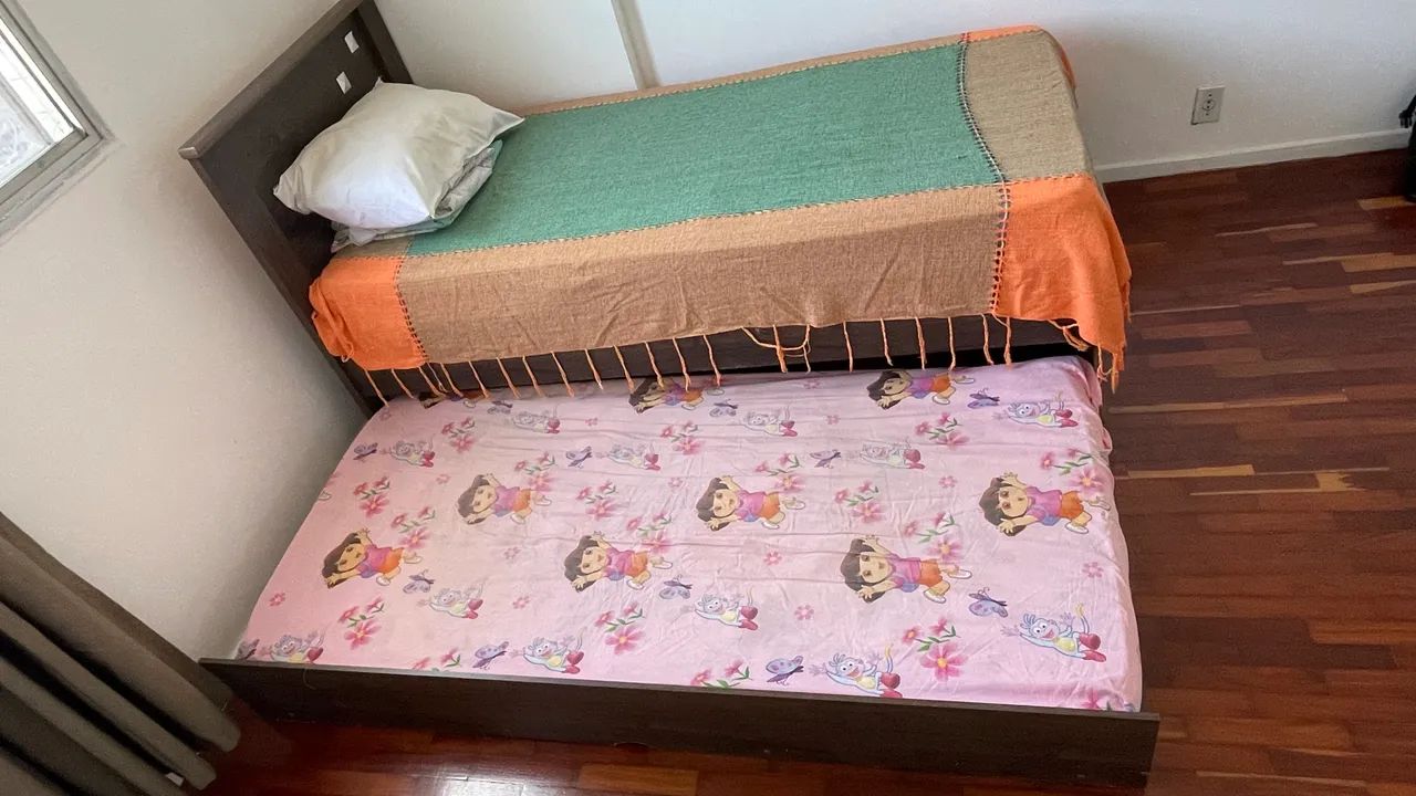 Cama solteiro com auxiliar  - Foto 3