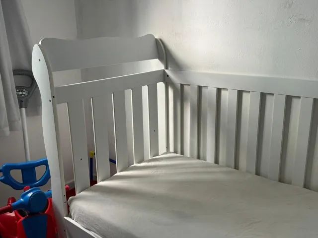 Berço americano com colchão impermeável - Foto 4