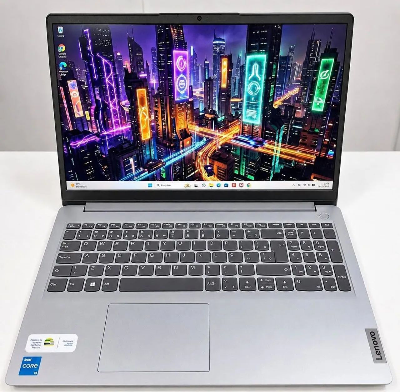LENOVO IDEAPAD | i5 13a GERAÇÃO | 16GB | SSD 256GB | 11 MESES LENOVO IDEAPAD | i5 13a GERAÇÃO | 16GB | SSD 256GB | 11 MESES