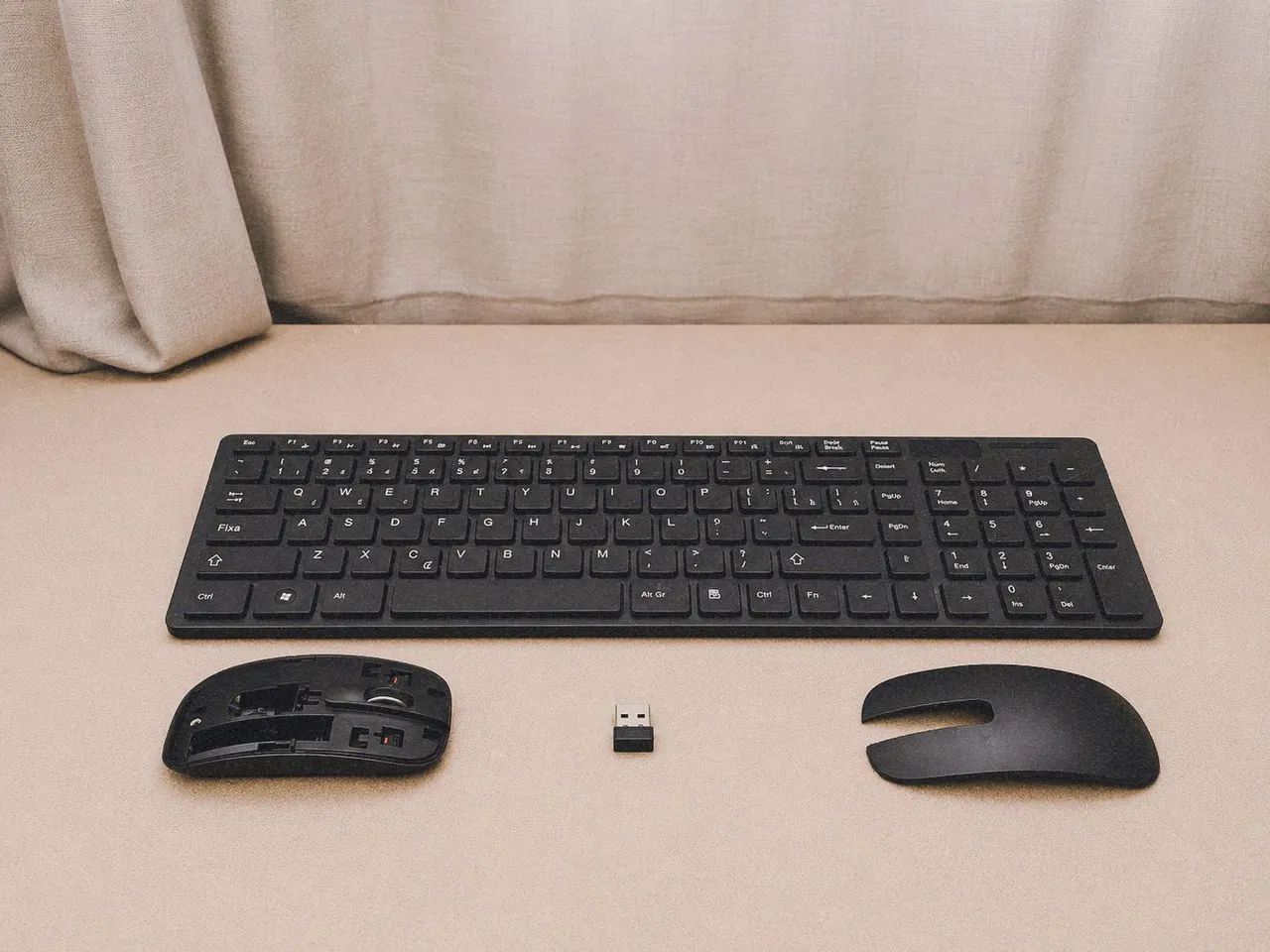 Kit Teclado e Mouse Sem Fio Bartolotti Slim 2.4GHz | Layout ABNT2 - Foto 2
