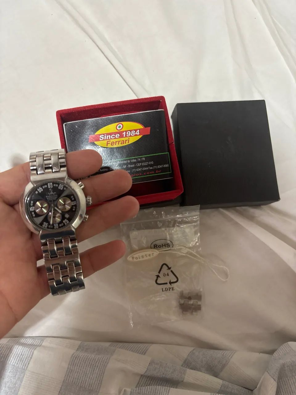 Relógio Ferrari chronograph modelo 5013A - Foto 4