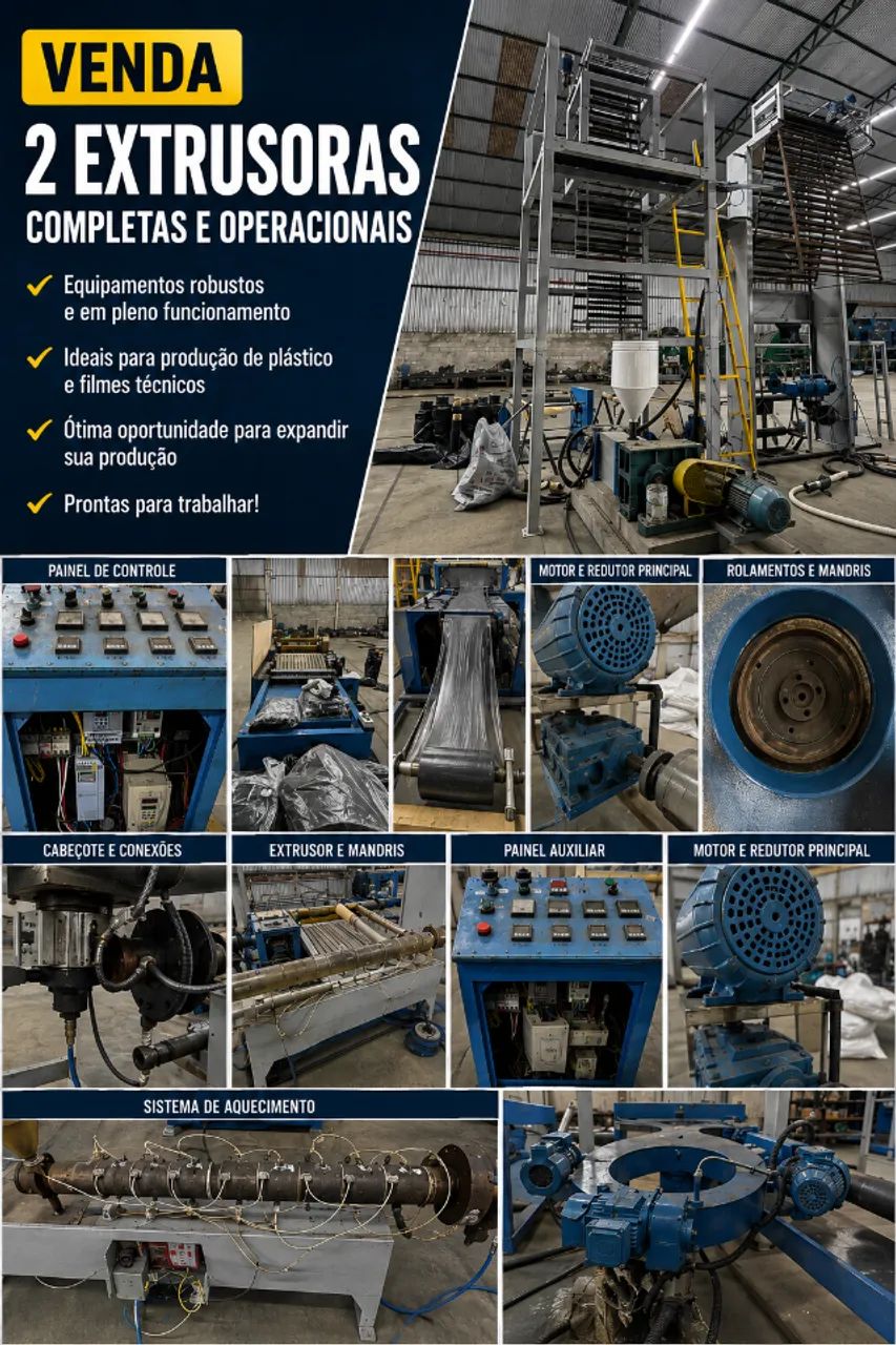 Extrussora de Sacos e Sacolas - Foto 4