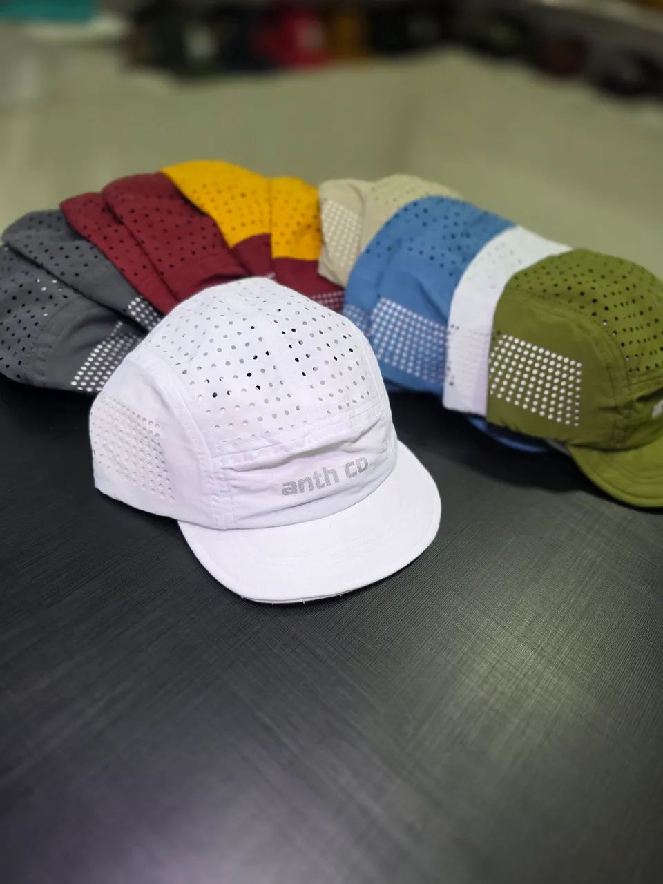 Boné Runner da Anthco <br><br>BONÉ FIVE PANEL ESTILO VINTAGE FRESH  (ABA FLEXIVEL MENOR) - Foto 5