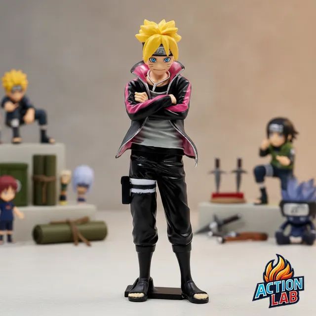 Action Figure Boruto Uzumaki - Boruto: Naruto Next Generations - 22 cm - Colecionável