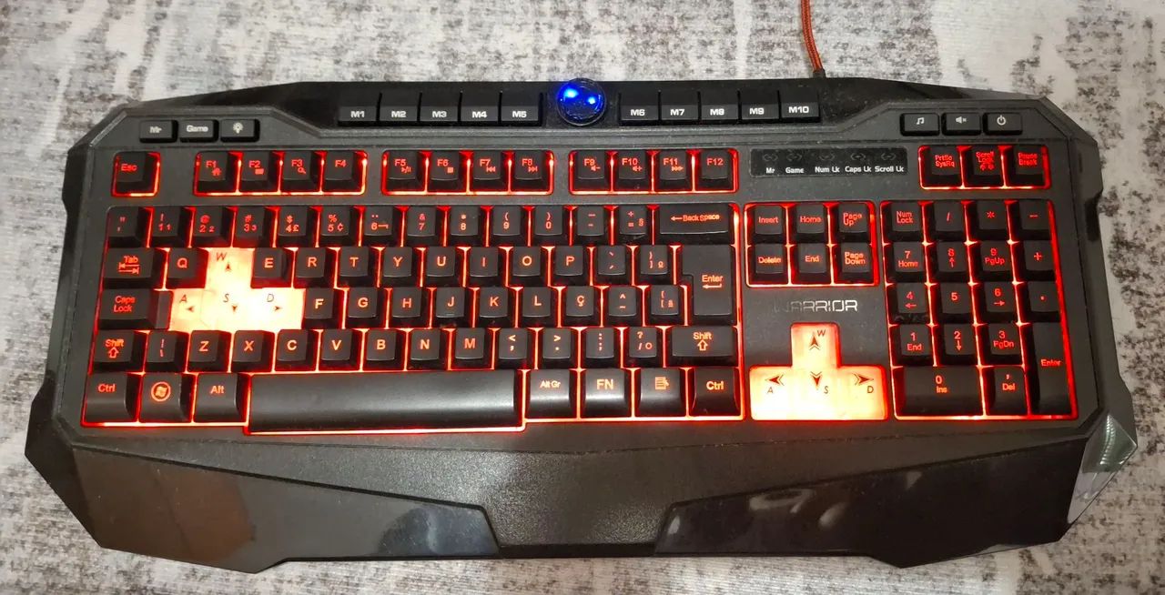 Teclado gamer multilayer Warrior - Foto 2