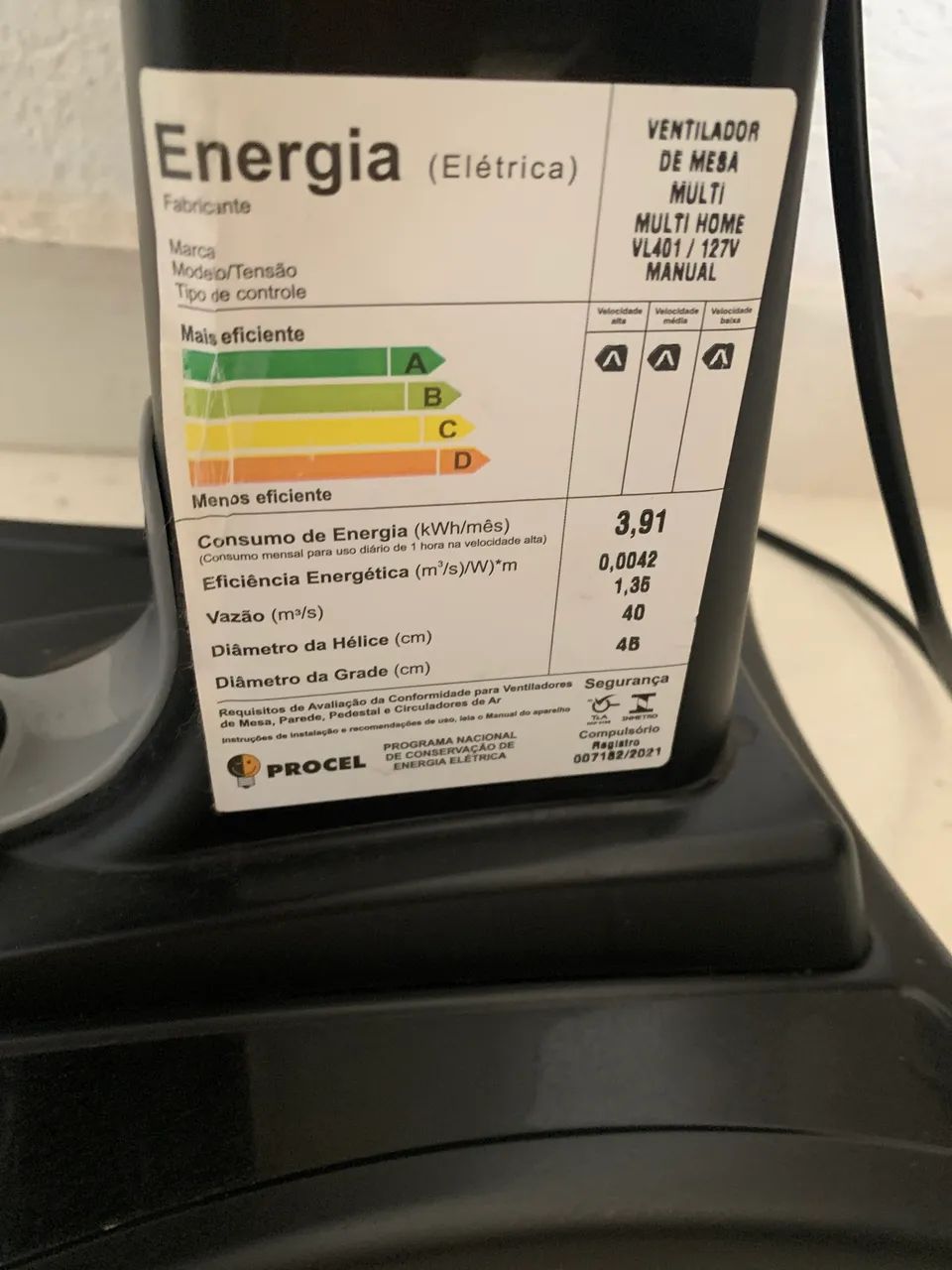 Ventilador - Foto 2