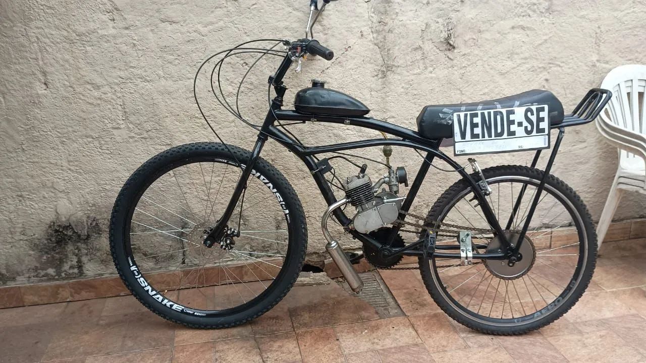 Vende-se bicicleta motorizada 