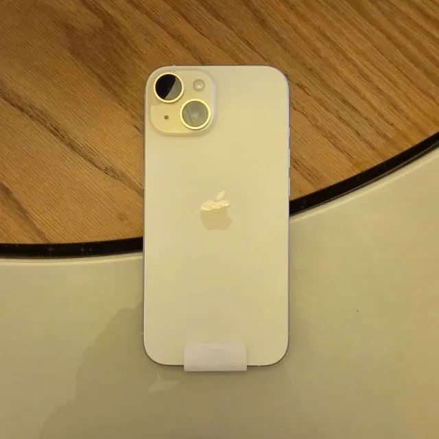 Apple iPhone 15 128GB 5G Amarelo Novo Nunca Ativado Última Unidade