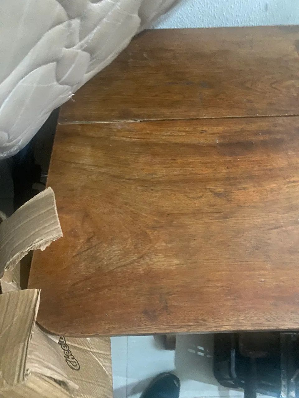 Mesa de madeira maciça  - Foto 3