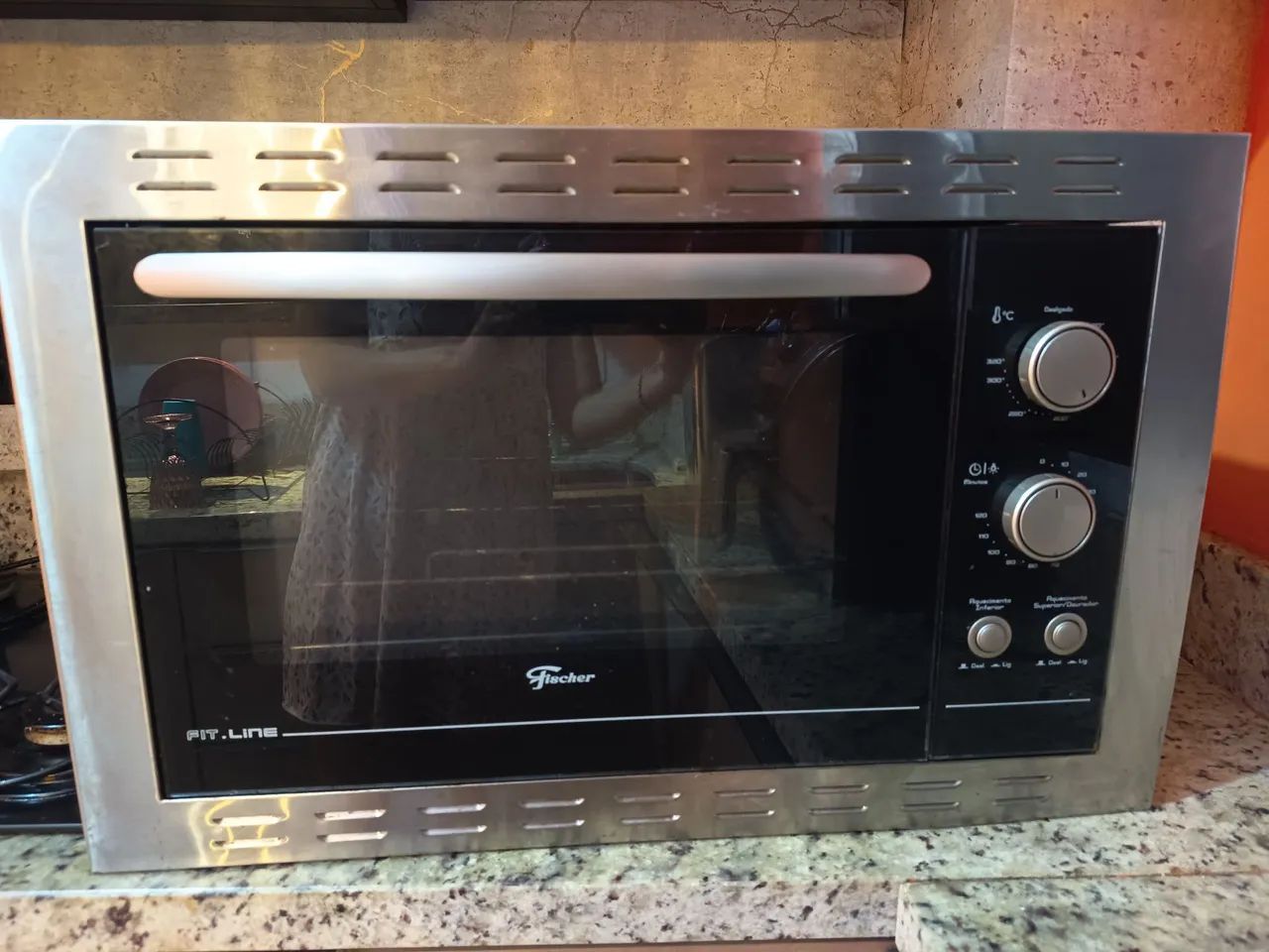 Forno elétrico Fisher impecável sem marcas de uso  - Foto 3
