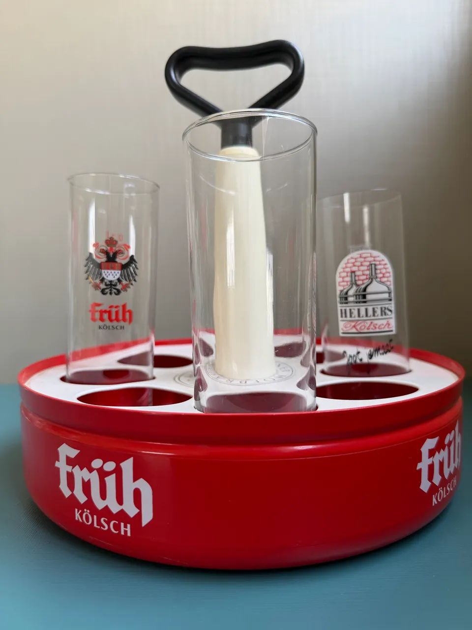 Suporte para copos de Kolsch