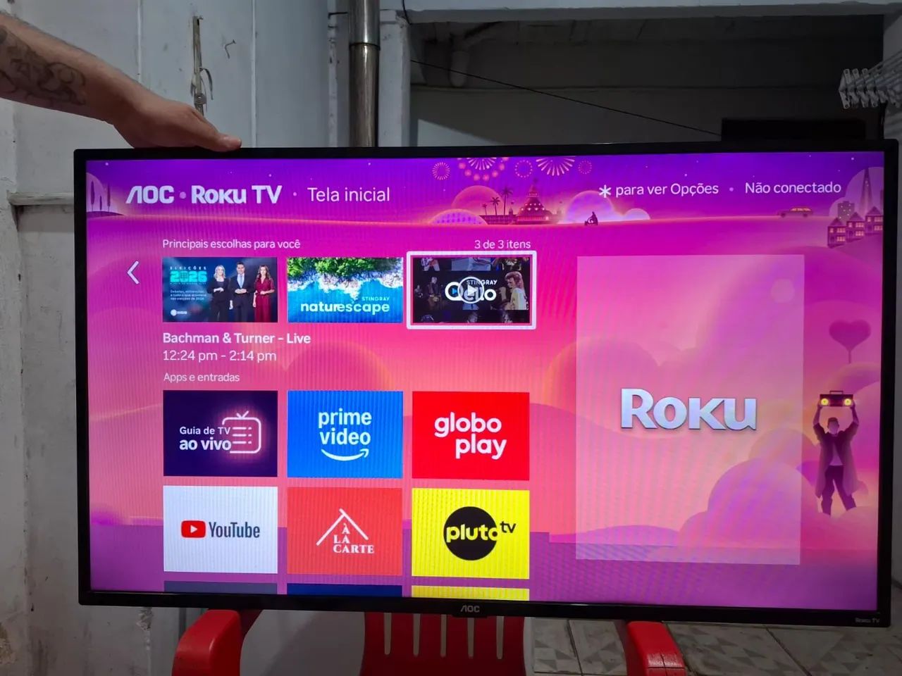 Vendo Tvs 43 e 55 polegadas smart  - Foto 2