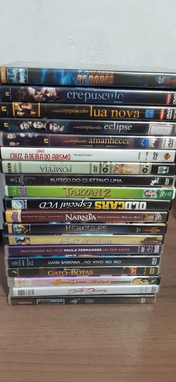 Lote de DVDs 