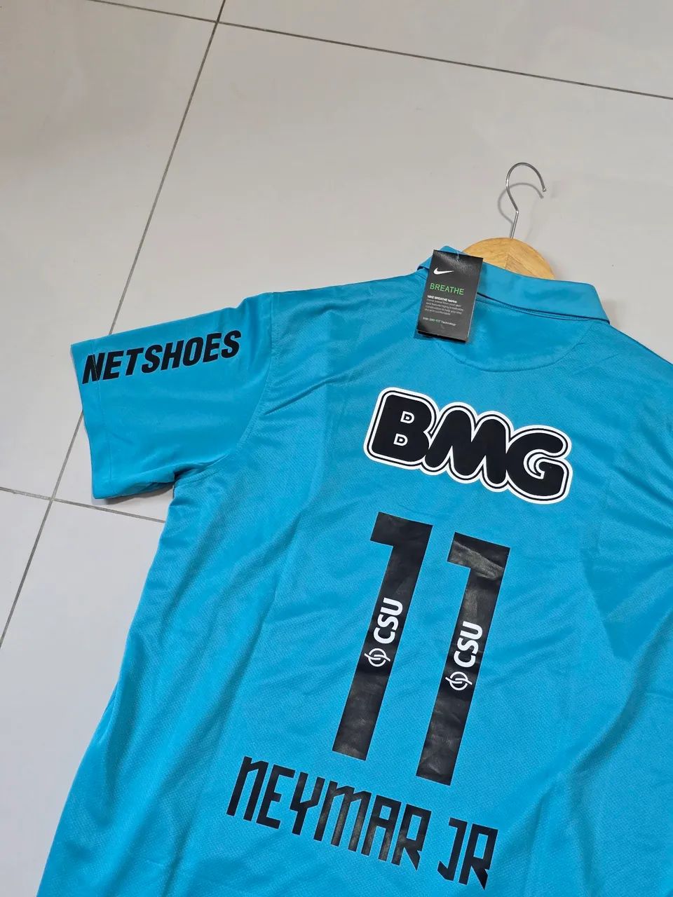 Camisa do Santos 2012, personalização do neymar jr - Foto 3