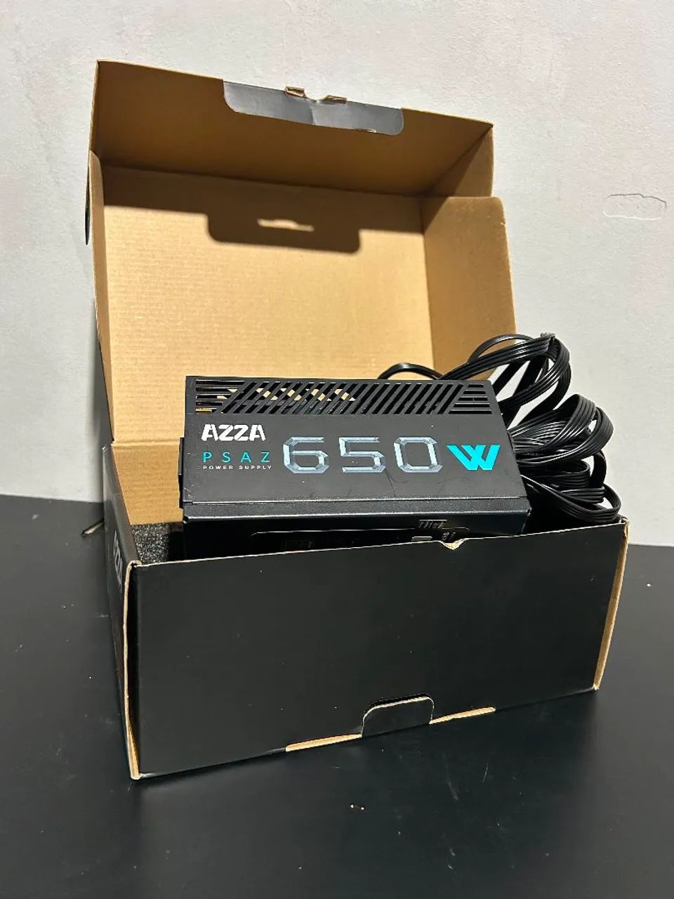 Fonte 650w Azza 80Plus Bronze - Peças de Hardware - Jardim Itaipu