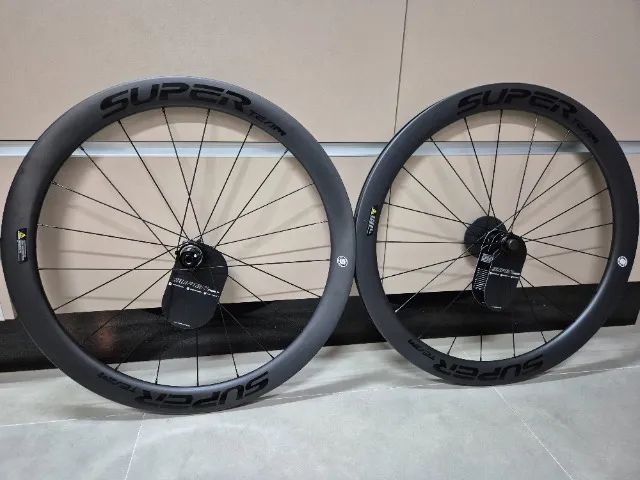 Rodas de Carbono - Speed 50mm - Tubeless - Disco - Foto 3