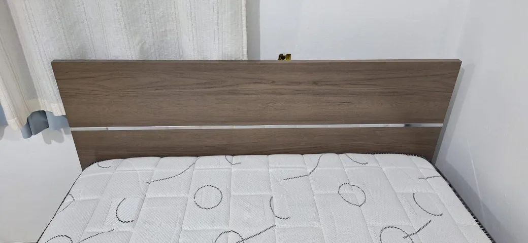 Cama de Casal com Colchão Ortobom - Bom Estado - Foto 3