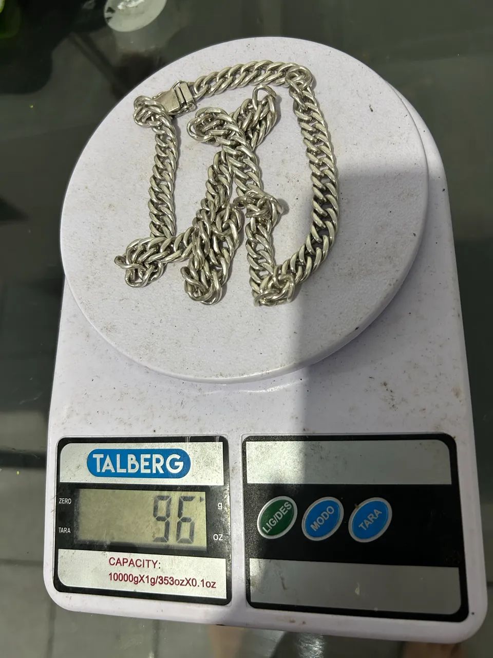 Cordão de prata , 96g - Foto 2