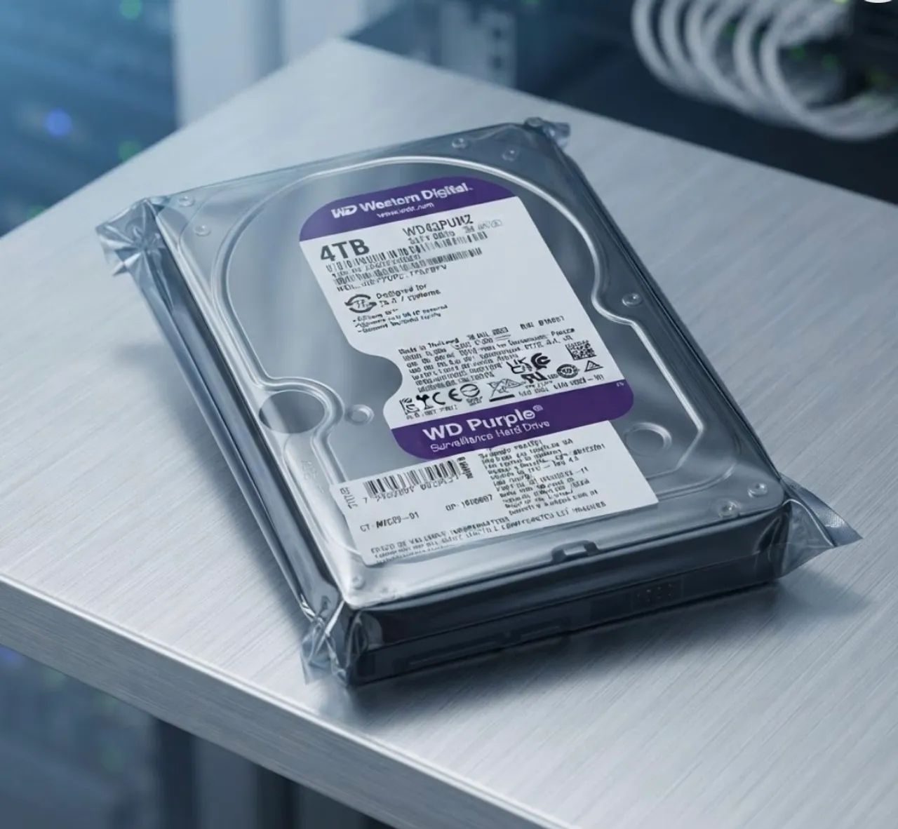 DISCO RÍGIDO INTERNO 4TB NOVO