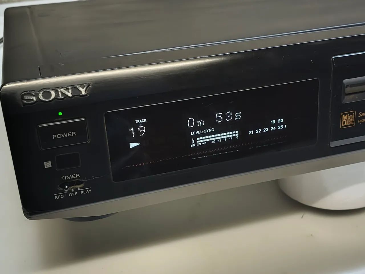 Mini disc deck Sony MDS je500 - Aparelhos de Som - Bela Vista