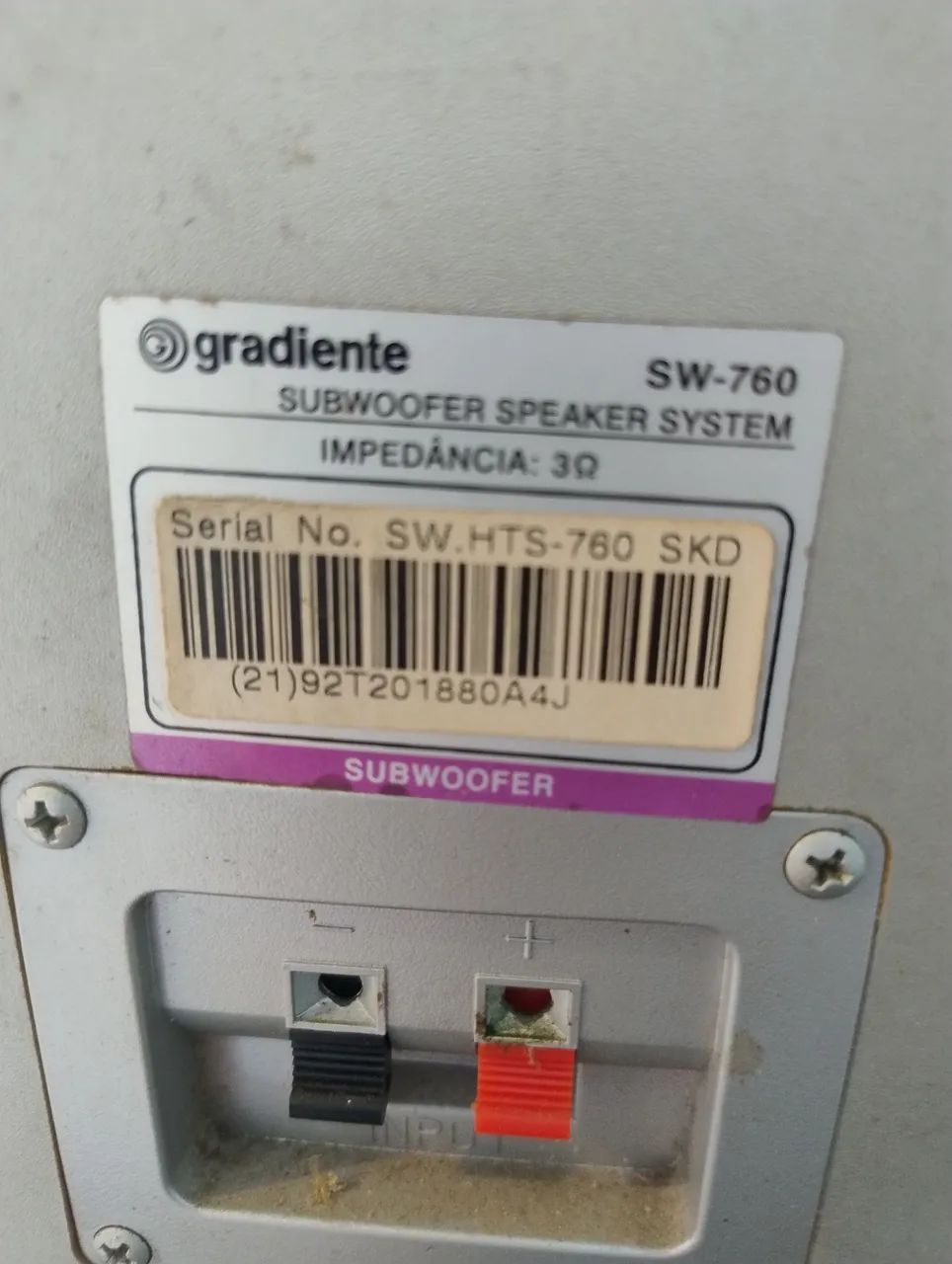 Caixas de som Gradiente  - Foto 2