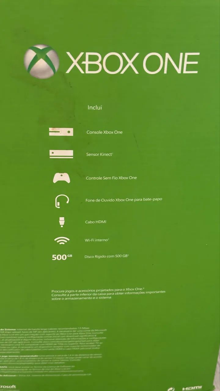 Microsoft XBOX One 500gb Standard Cor Preto - Foto 2