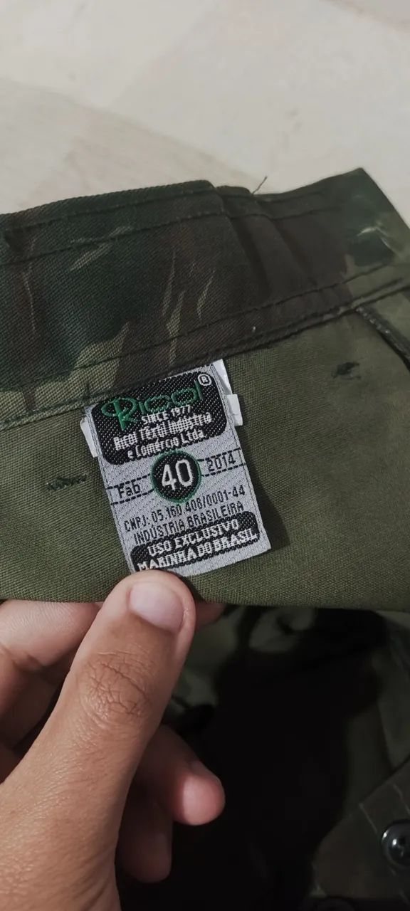 Calça militar tamanho 40 - Foto 3