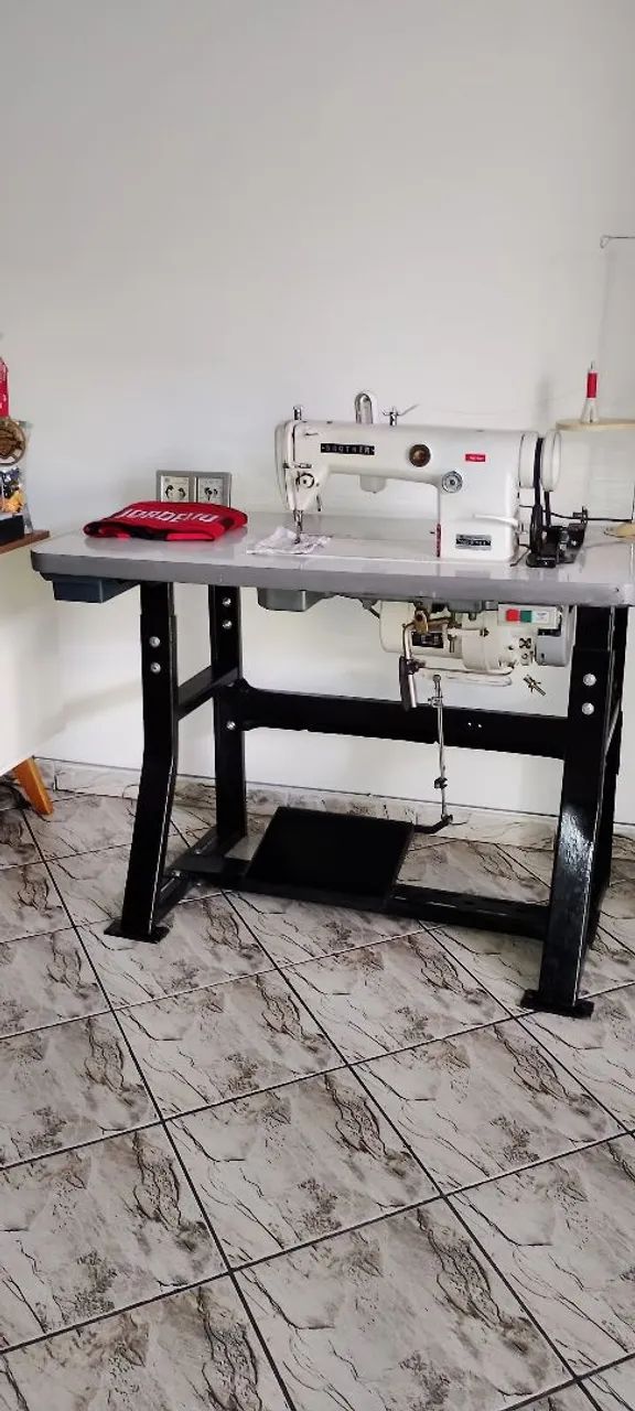 Máquina de costura industrial reta - Foto 5