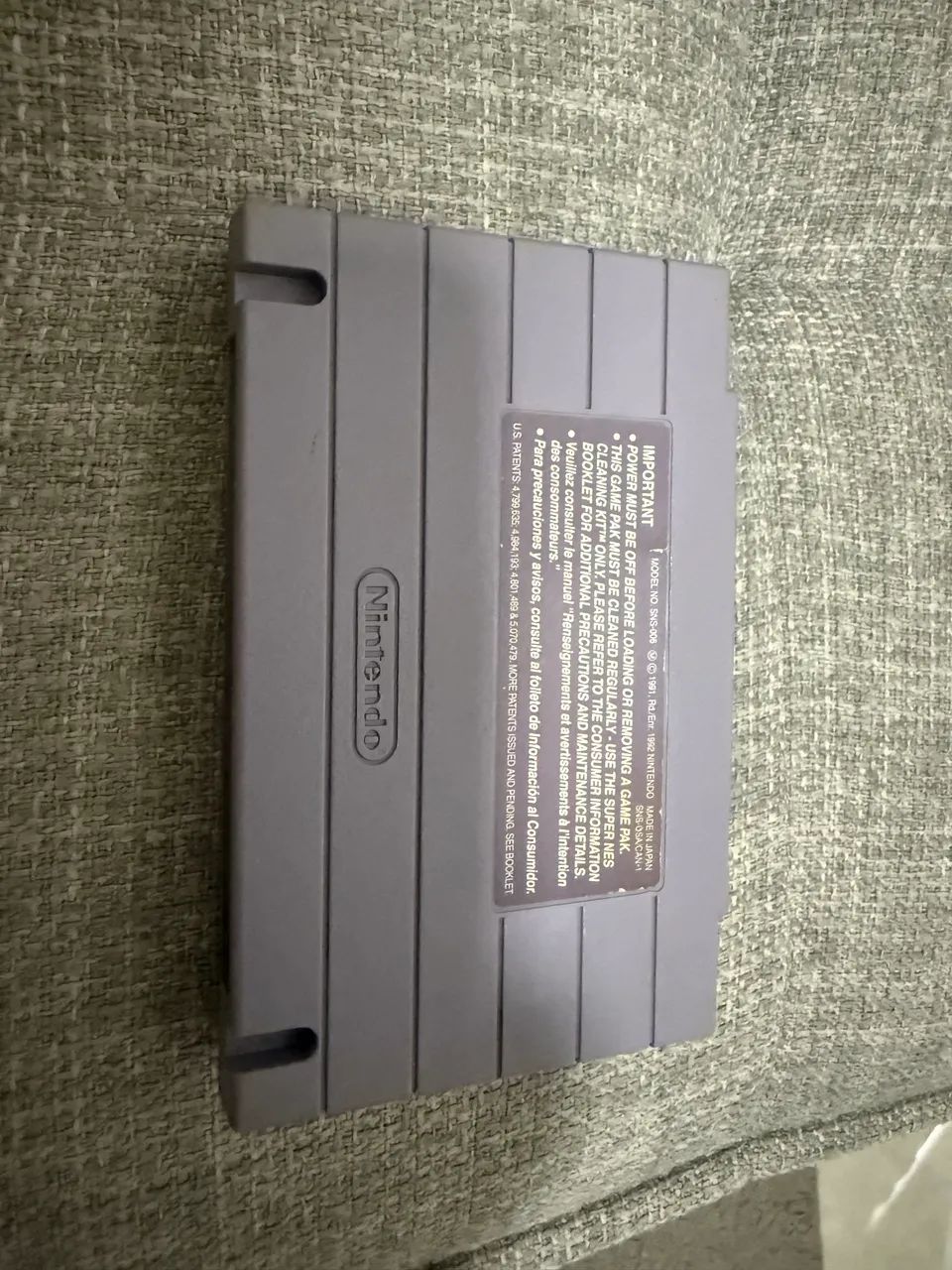 Snes - The Pagemaster Original - Super Nintendo - Peças e