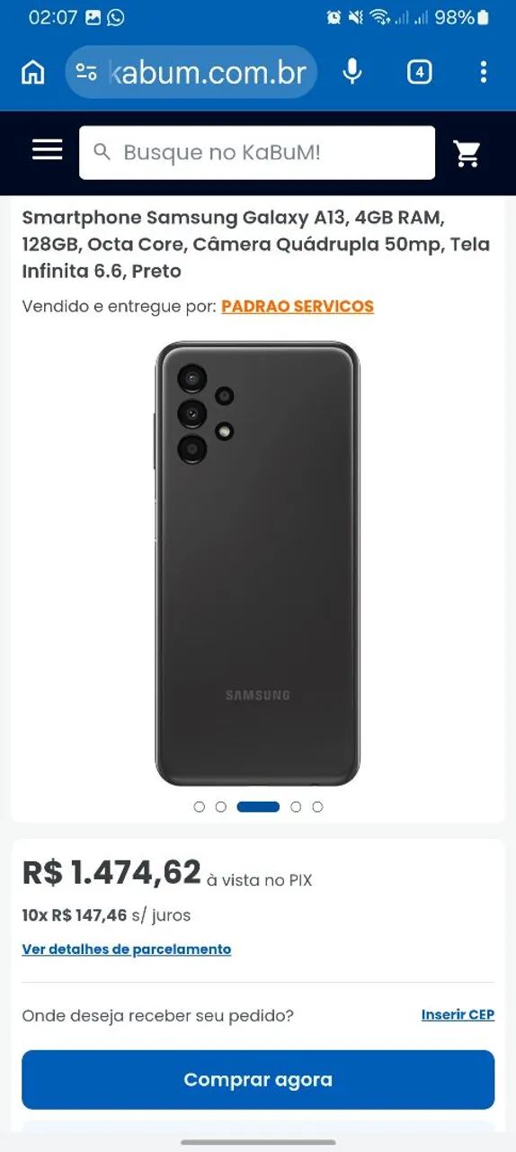 Samsung a13 128gb original - Foto 4