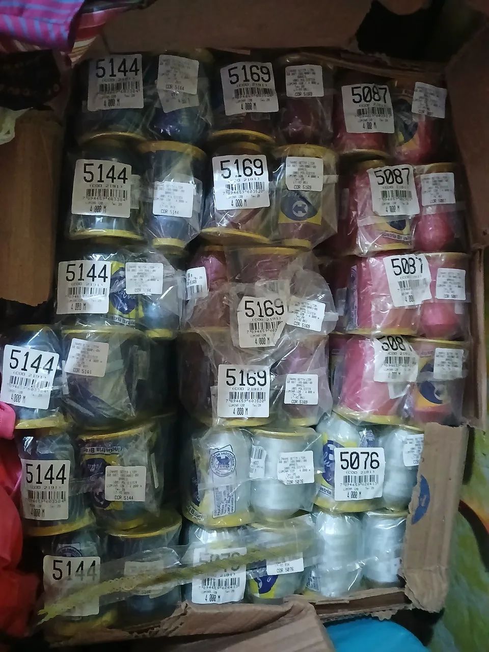 Linha para bordar 