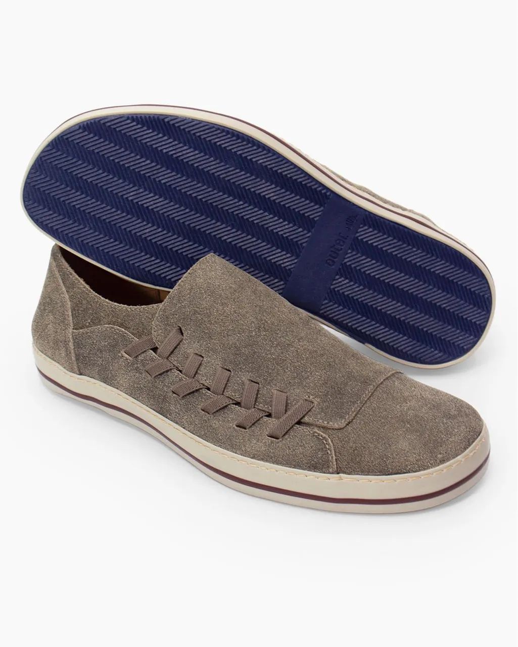 TÊNIS OUTER SHOES FRANCAX CINZA-CRAQUELE 40 - Foto 4