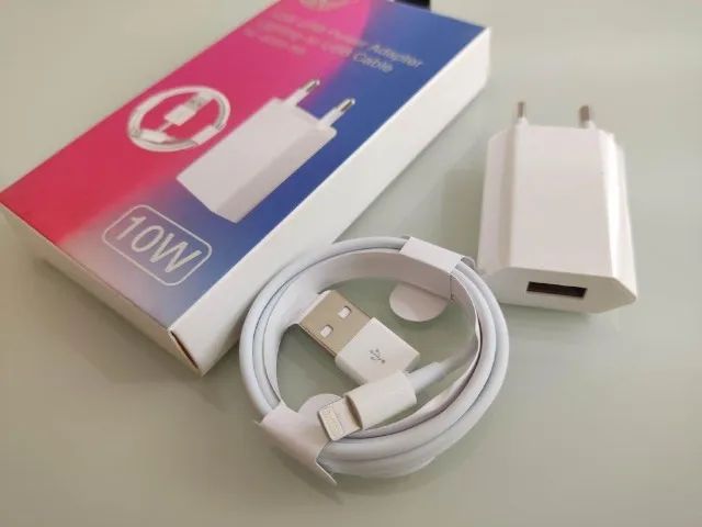 Carregador  e Cabo para Iphone Altomex 10w - Foto 3