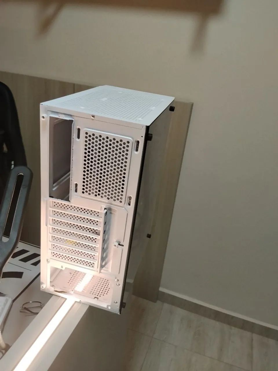 Gabinete com fans branco  - Foto 3